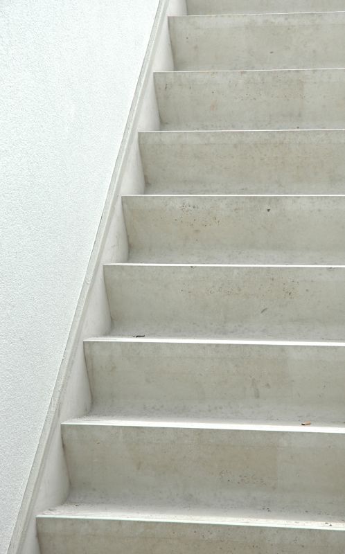 Repaired Concrete Steps
